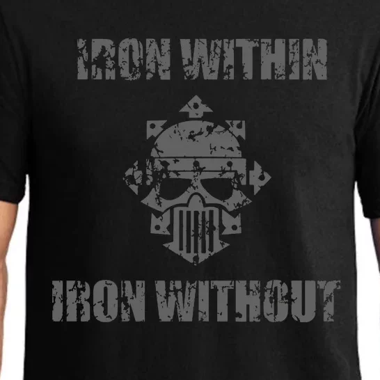 Iron Within Iron Without Marines Helmet Distresses Pajama Set