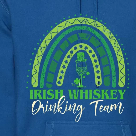 Irish Whiskey Ing Team Four Leaf Clover Cool Gift Premium Hoodie