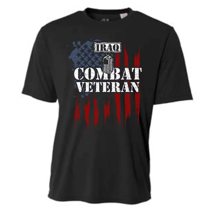 Iraq War Iraq Combat Veteran Cooling Performance Crew T-Shirt