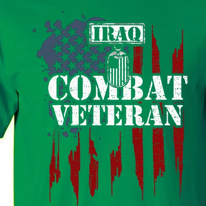 Iraq War Iraq Combat Veteran Tall T-Shirt