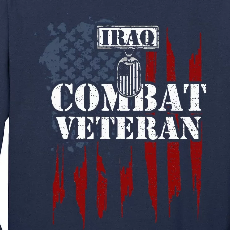 Iraq War Iraq Combat Veteran Tall Long Sleeve T-Shirt