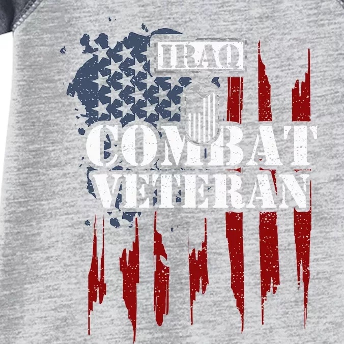 Iraq War Iraq Combat Veteran Infant Baby Jersey Bodysuit