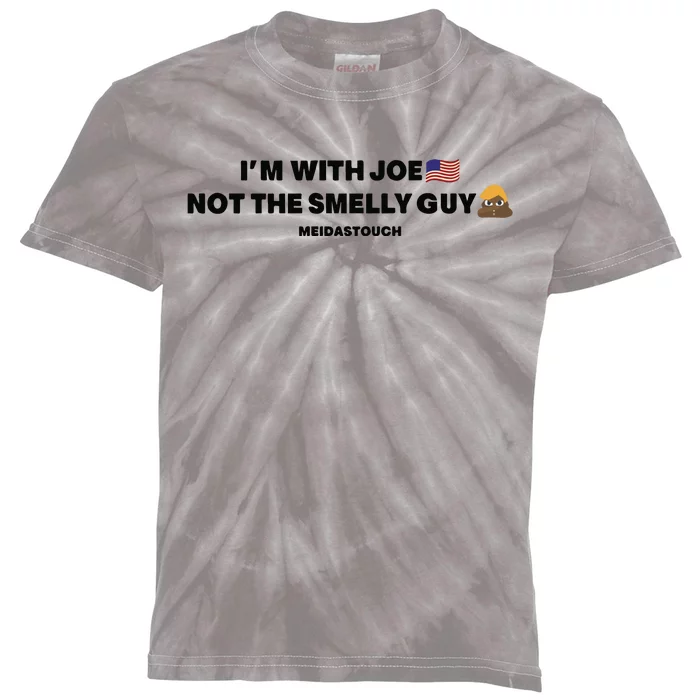 IM With Joe Not The Smelly Guy Kids Tie-Dye T-Shirt