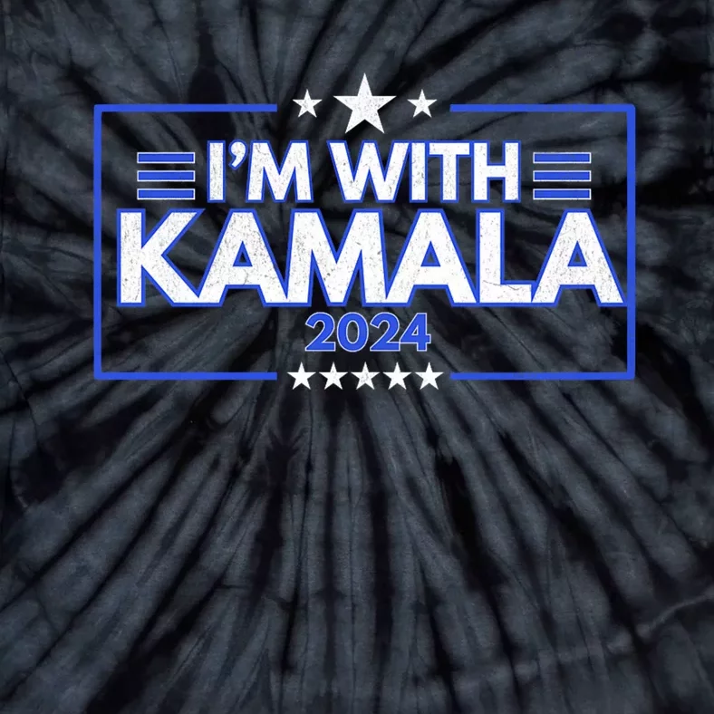 IM With Kamala 2024 Tie-Dye T-Shirt