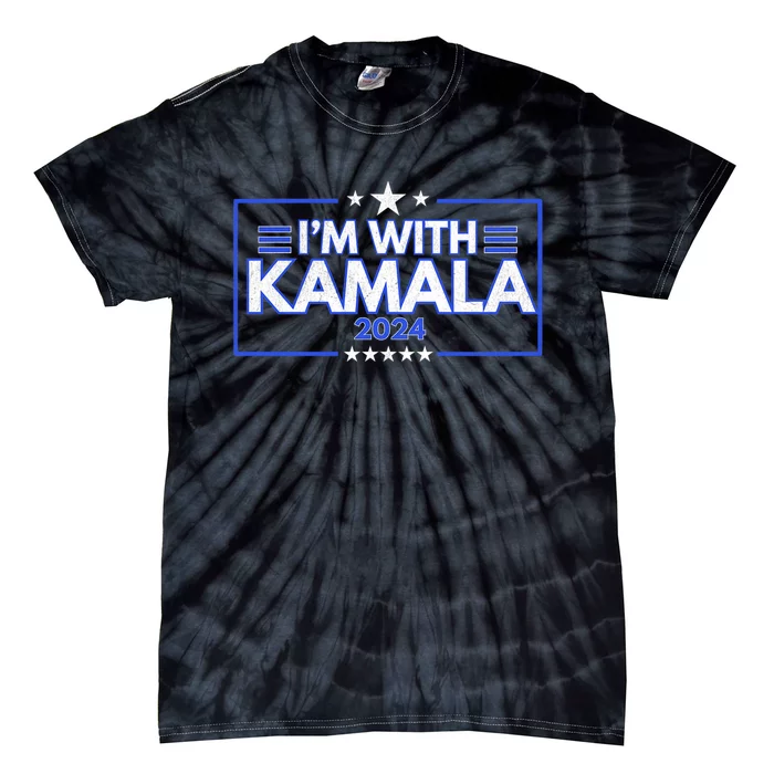 IM With Kamala 2024 Tie-Dye T-Shirt