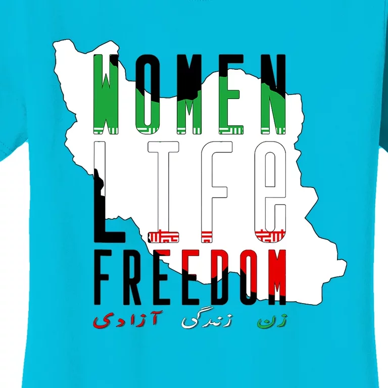 Iran Women Life Freedom Support Persian Women, Free Iran Women's T-Shirt