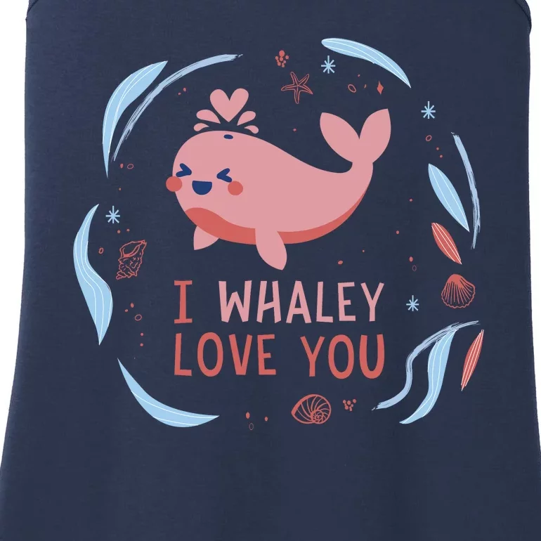 I Whaley Love You Whale Ladies Essential Tank