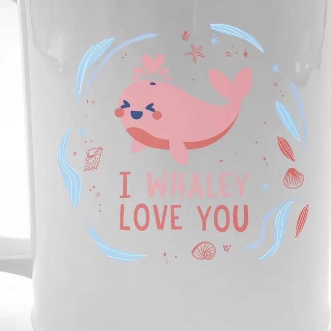 I Whaley Love You Whale Front & Back Beer Stein