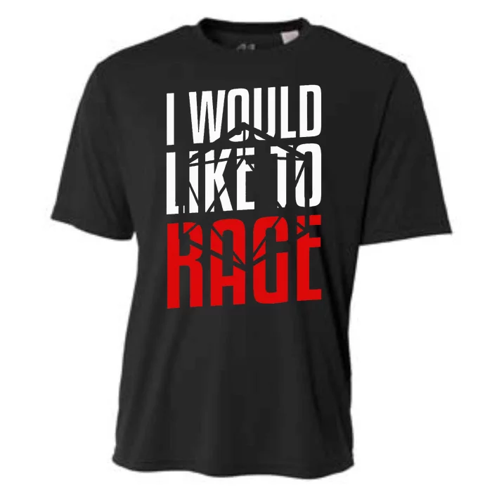 I Would Like To Rage Funny Rpg Gift For A Gamer Cooling Performance Crew T-Shirt