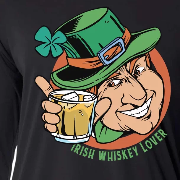 Irish Whiskey Lover St Patricks Day Cooling Performance Long Sleeve Crew