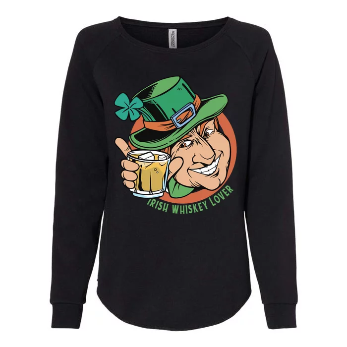 Irish Whiskey Lover St Patricks Day Womens California Wash Sweatshirt