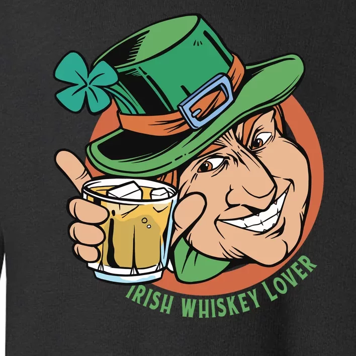 Irish Whiskey Lover St Patricks Day Toddler Sweatshirt