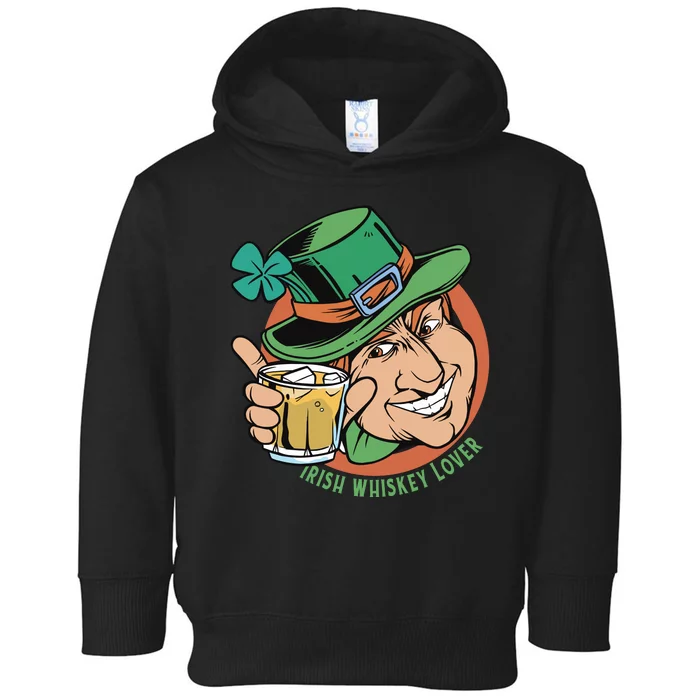 Irish Whiskey Lover St Patricks Day Toddler Hoodie