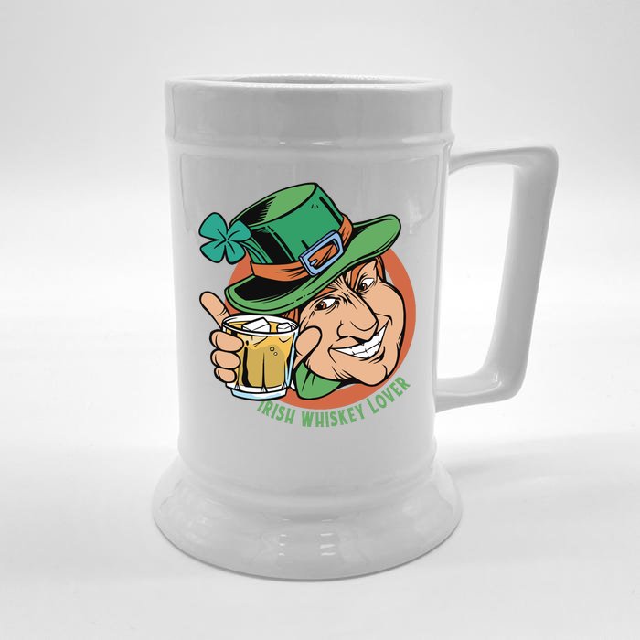 Irish Whiskey Lover St Patricks Day Front & Back Beer Stein