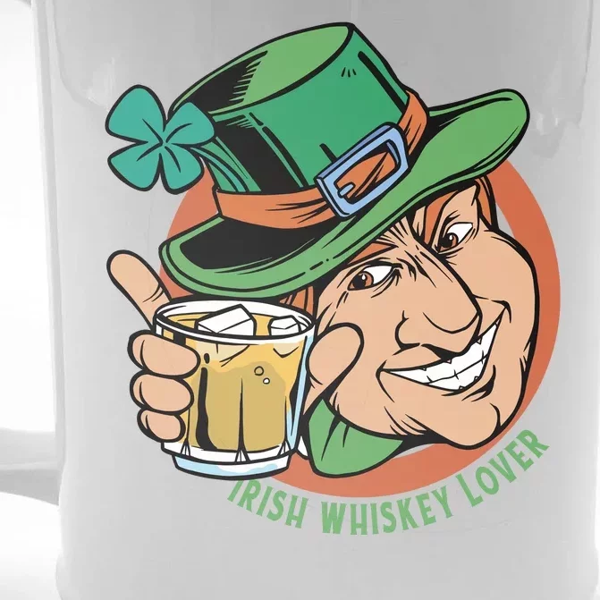 Irish Whiskey Lover St Patricks Day Front & Back Beer Stein