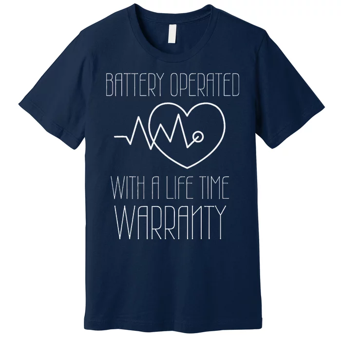 Im Wired Like That Icd Surgery Cardiac Pacemaker Chd Warrior Premium T-Shirt