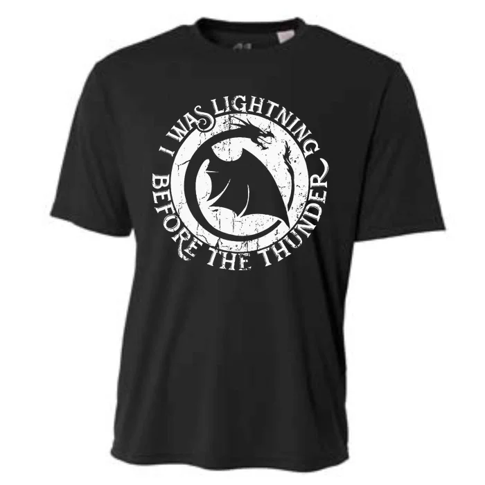 I Was Lightning Before The Thunder Cooling Performance Crew T-Shirt