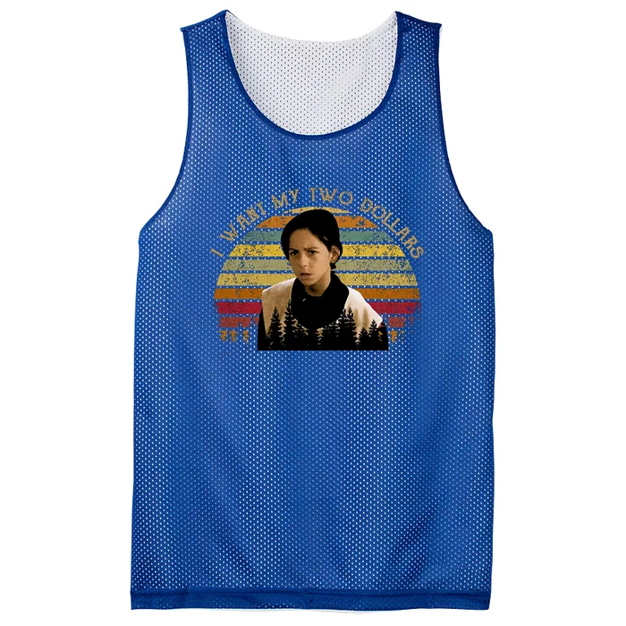 I Want My Two Dollars Vintage Movie Quote Mesh Reversible Basketball Jersey Tank