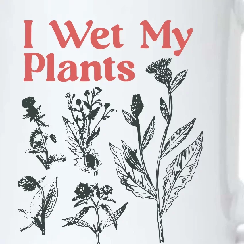 I Wet My Plants Black Color Changing Mug