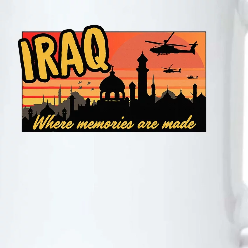 Iraq Where Memories Are Made Oif  Military Tourist Retro Black Color Changing Mug