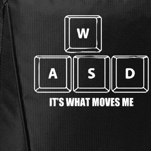 Its What Moves Me Funny Gift City Backpack