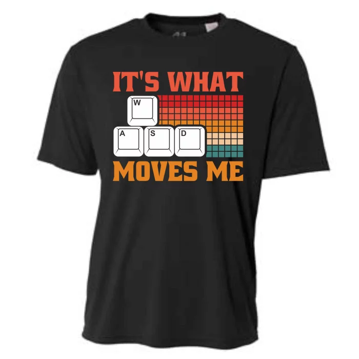 Its What Moves Me Gift Cooling Performance Crew T-Shirt