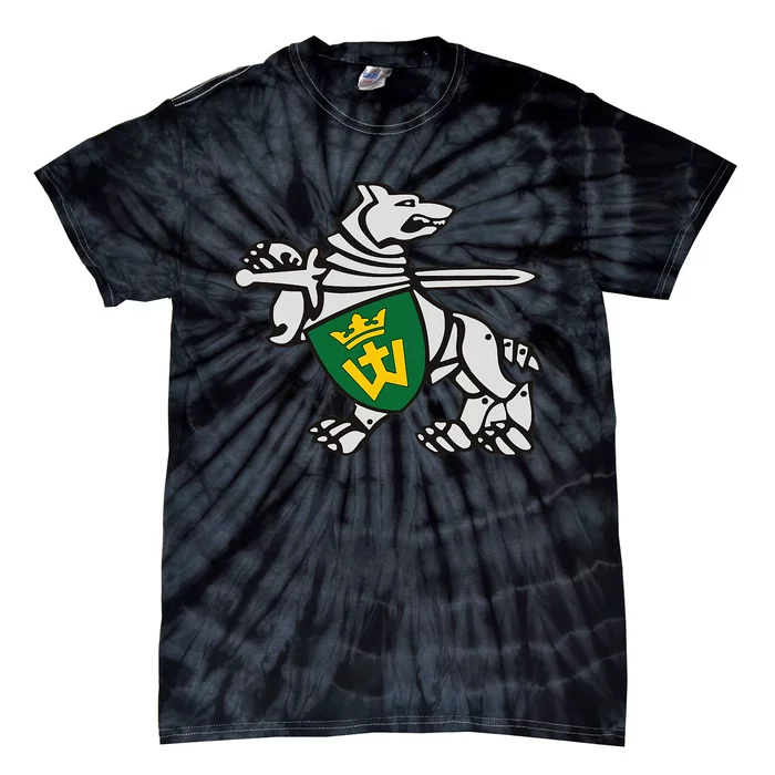 Iron Wolf Mindaugas By Lithuania Strong Tie-Dye T-Shirt