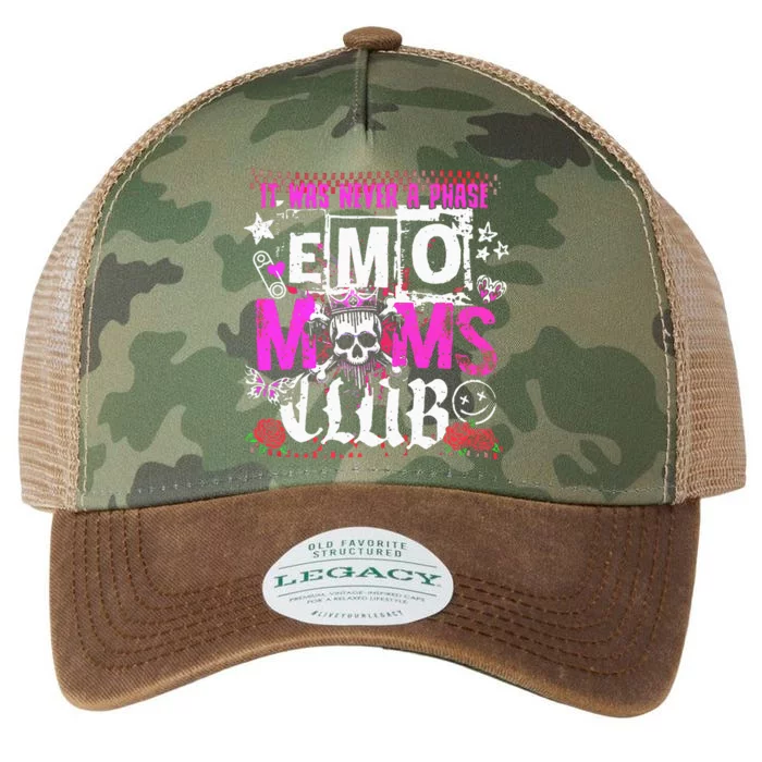 It Was Never A Phase Emo Moms Club Legacy Tie Dye Trucker Hat