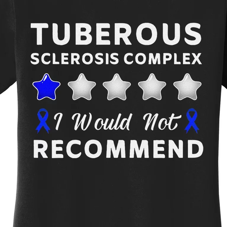 I Would Not Recommend Tuberous Sclerosis Complex Awareness Women's T-Shirt