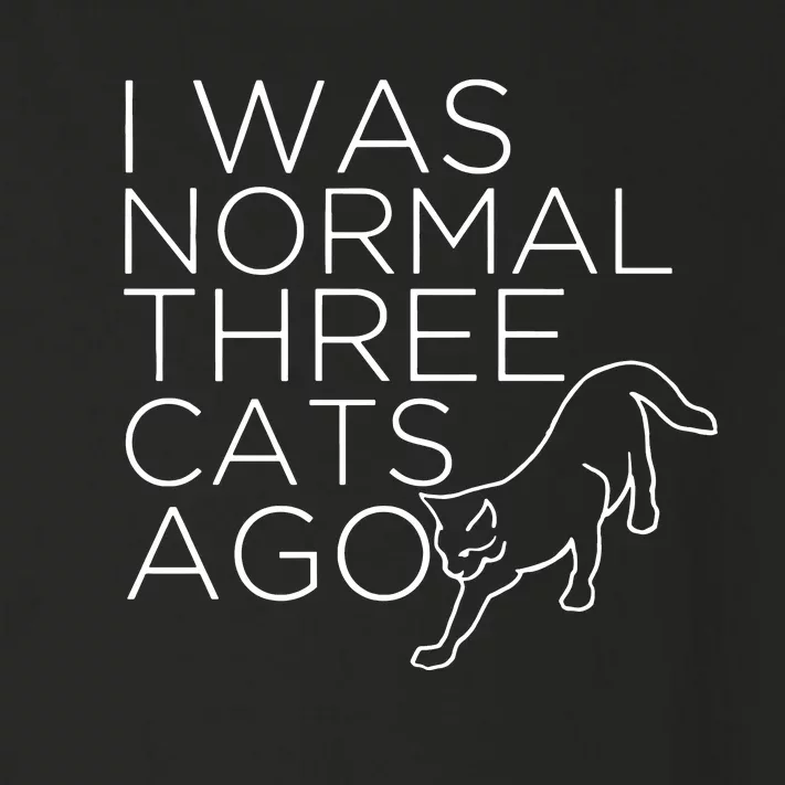 I Was Normal Trois Chats Ago Toddler Long Sleeve Shirt