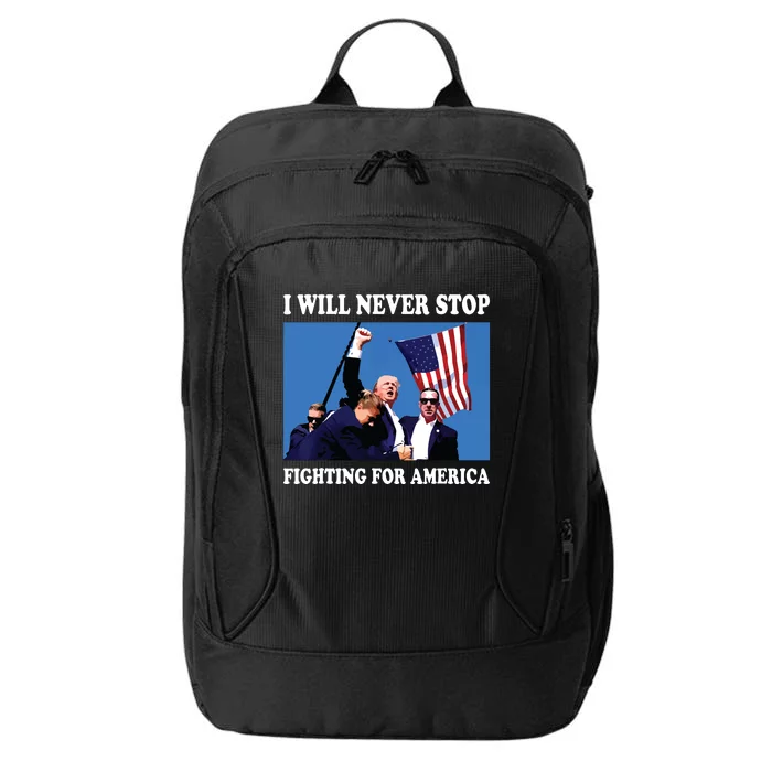 I Will Never Stop City Backpack