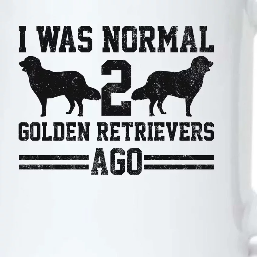 I Was Normal 2 Golden Retriever Ago Black Color Changing Mug