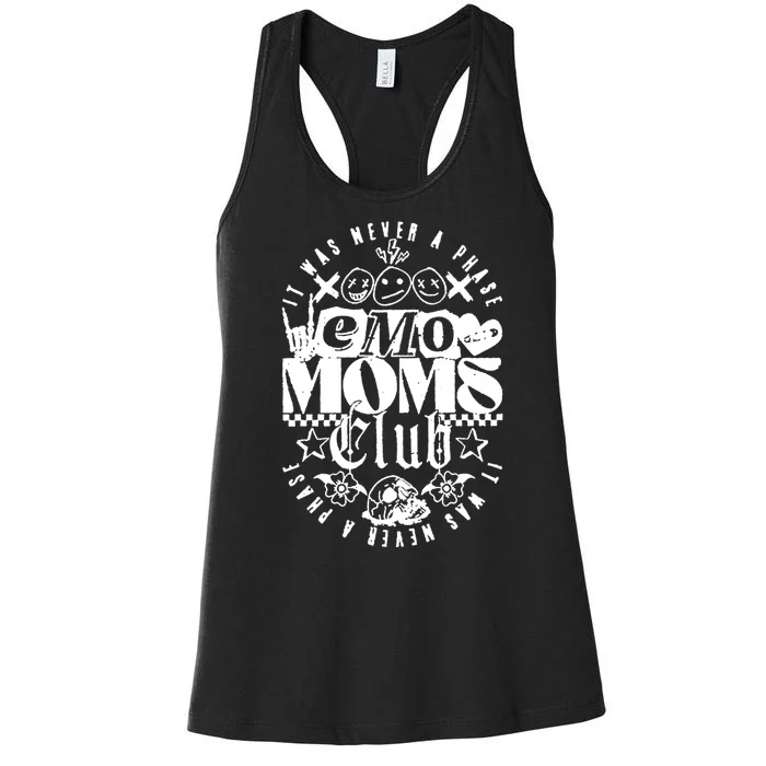 It Was Never A Phase Emo Moms Club Women's Racerback Tank