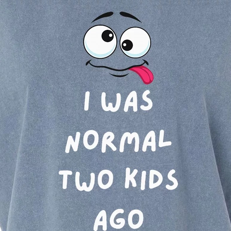 I Was Normal Two Ago Garment-Dyed Women's Muscle Tee