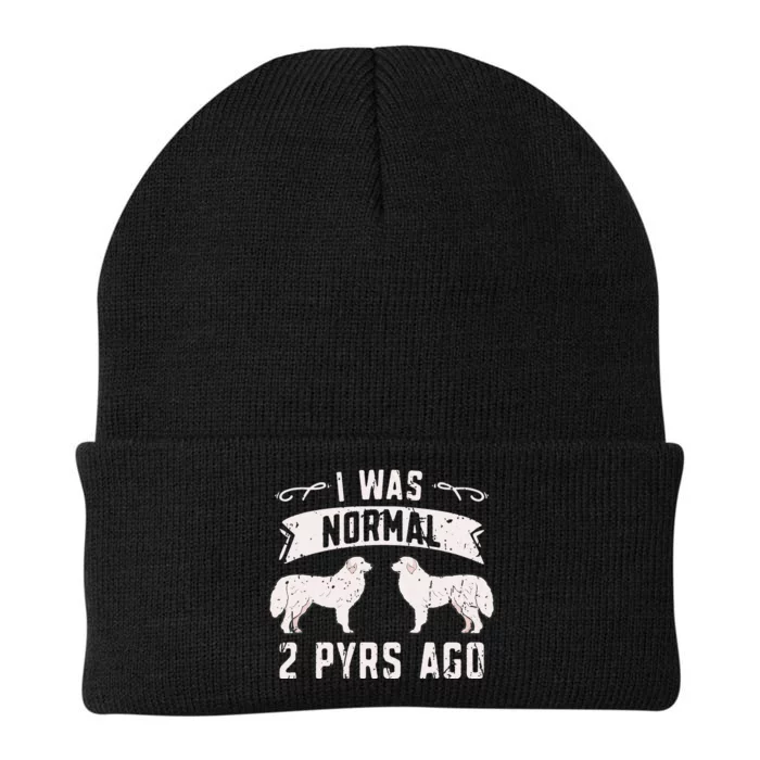 I was normal 2 pyrs ago great pyrenees lover Knit Cap Winter Beanie