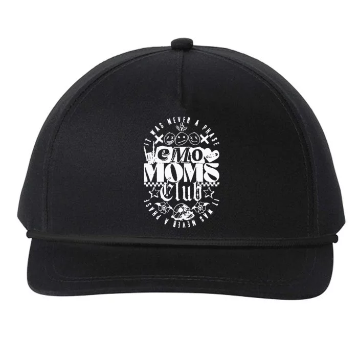 It Was Never A Phase Emo Moms Club Snapback Five-Panel Rope Hat