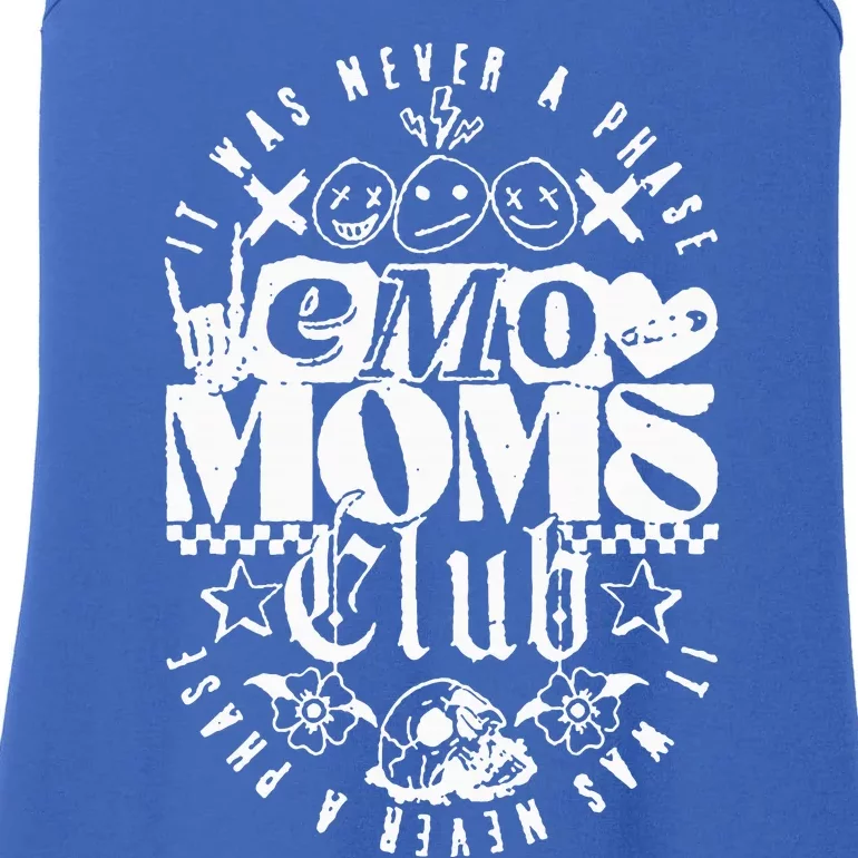 It Was Never A Phase Emo Moms Club Ladies Essential Tank