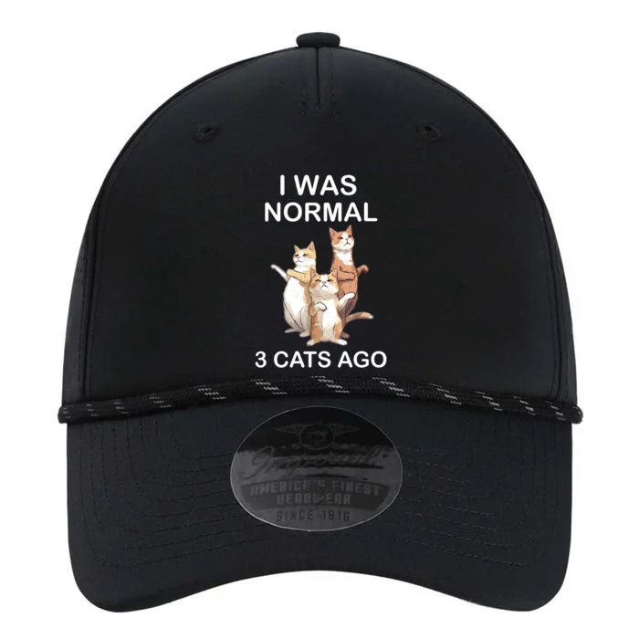 I Was Normal 3 Cats Ago Funny Cagift For Cat Dad/mom Cute Gift Performance The Dyno Cap