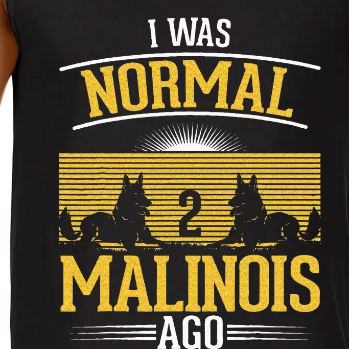 I Was Normal 2 Malinois Ago Belgian Malinois Comfort Colors® Tank Top