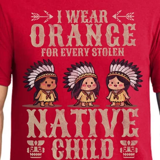 I Wear Orange For Every American Native Child Indian Pride Pajama Set