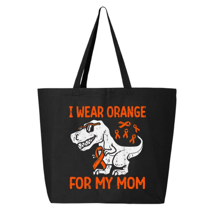 I Wear Orange For My Mom Dinosaur Multiple Sclerosis 25L Jumbo Tote