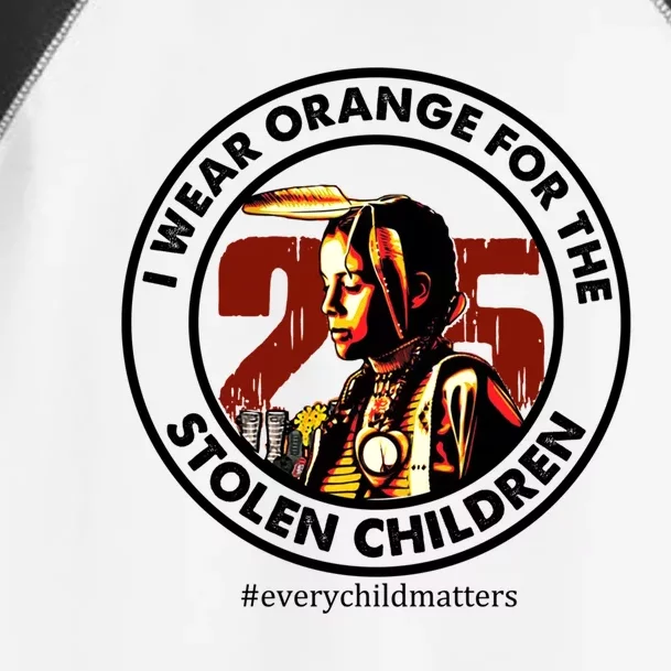 I Wear Orange For Stolen Children Every Child Matters Toddler Fine Jersey T-Shirt