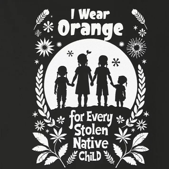 I Wear Orange For Every American Native Child Indian Pride Gift Toddler Long Sleeve Shirt