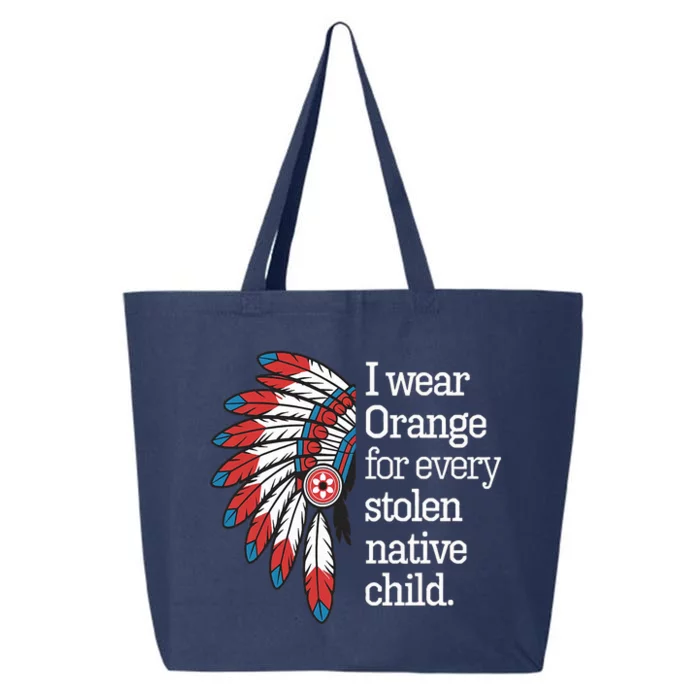 I Wear Orange For Every American Native Child 25L Jumbo Tote