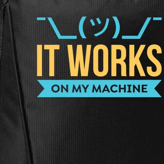 It works on my Machine - Programming City Backpack