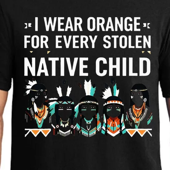 I Wear Orange For Every American Native Child Indian Pride Pajama Set