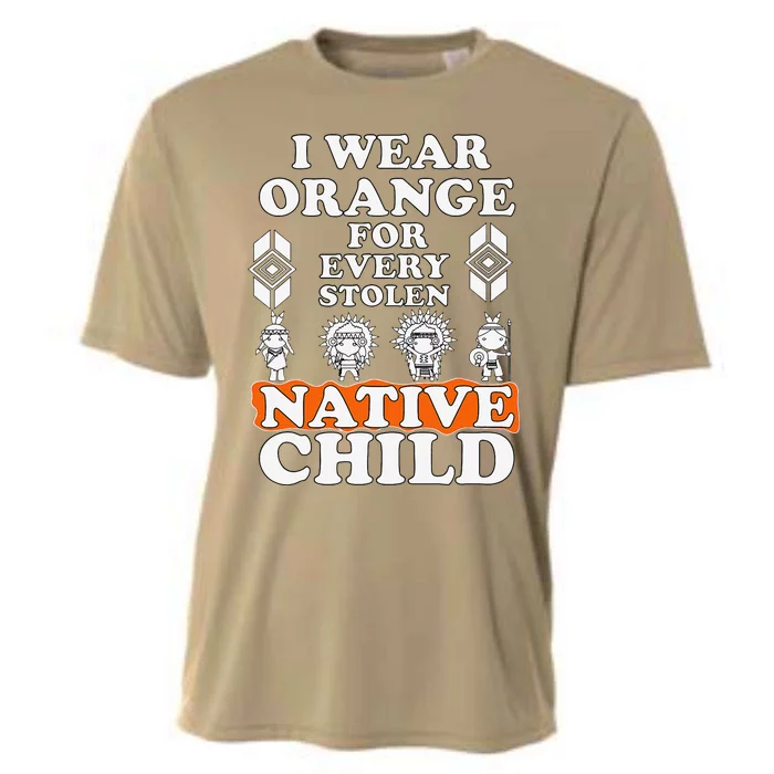 I Wear Orange For Every American Native Child Indian Pride Gift Cooling Performance Crew T-Shirt