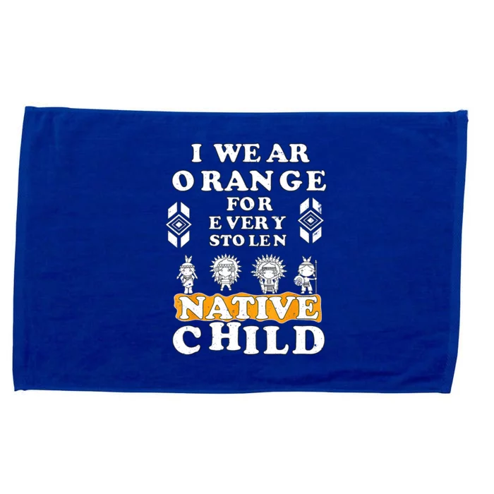 I Wear Orange For Every American Native Child Indian Prid Microfiber Hand Towel