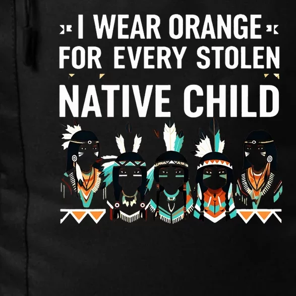 I Wear Orange For Every American Native Child Indian Pride Daily Commute Backpack