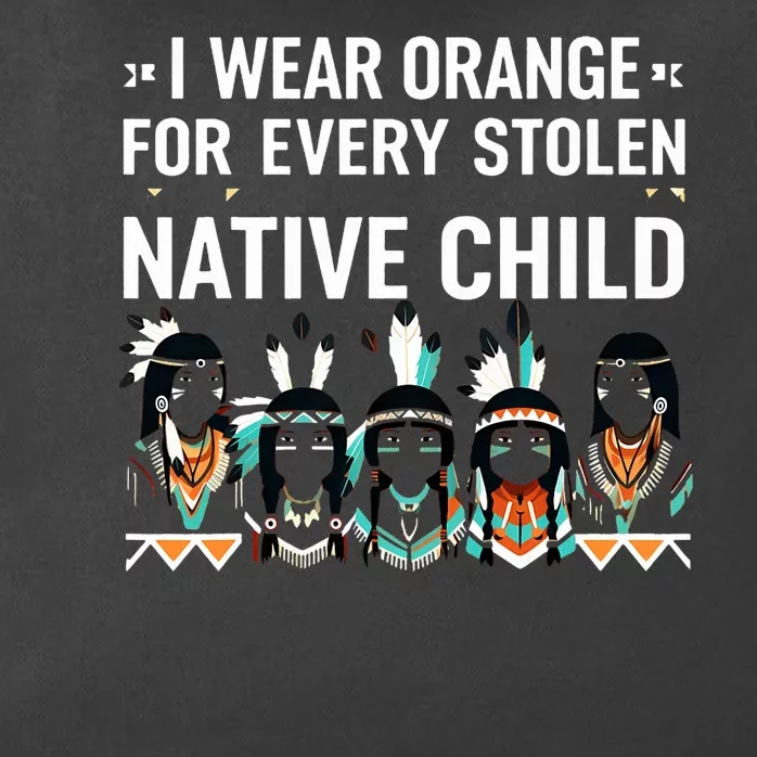 I Wear Orange For Every American Native Child Indian Pride Zip Tote Bag